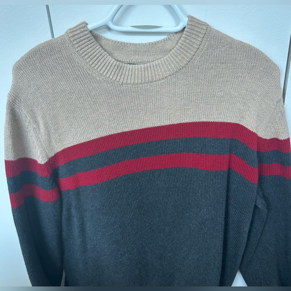 Banana Republic Men's Cotton/Wool Crewneck Sweater